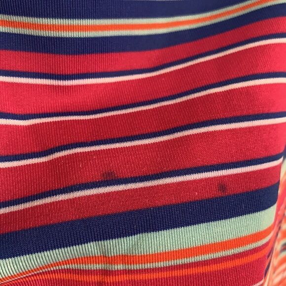 NWT a.n.a multi striped tankini swimsuit top - Picture 5 of 9